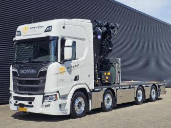 Scania R590 - 8x2 WIDE SPREAD / HMF 95 tm - JIB - LIER / NIEUW!